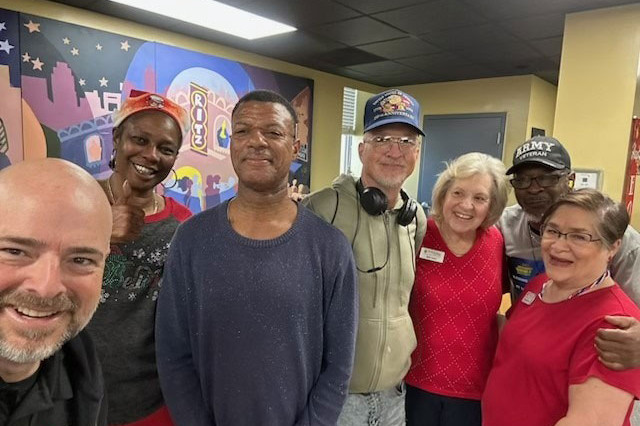 Struggling Veterans Honored at Christmas Party